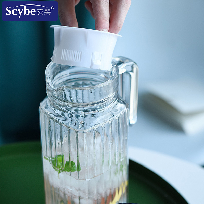 scybe喜碧 1100ML凉水壶冷水壶家用餐厅酒吧饮料果汁壶瓶扎壶条形壶