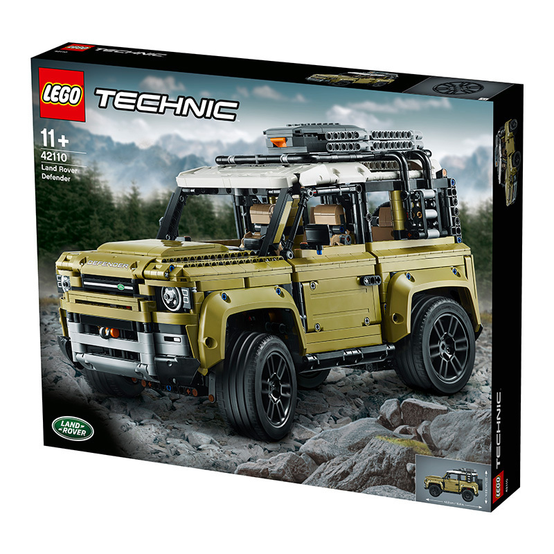 LEGO乐高机械组系列路虎卫士 Defender 模型42110 男孩女孩11岁+生日礼物 玩具积木