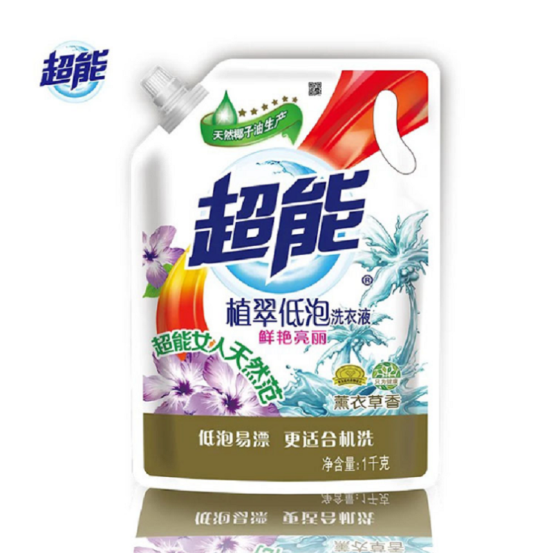超能1公斤袋装洗衣液
