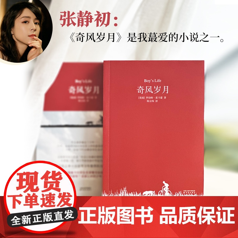 奇风岁月 麦卡蒙著 麦田里的守望者 译林出版社 学生课外阅读 世界名著外国文学小说 一本过目难忘的奇书 深情动人的成长故高清大图