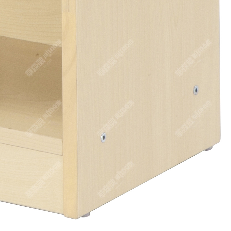 维也纳实木8格柜L80-枫木纹高清大图