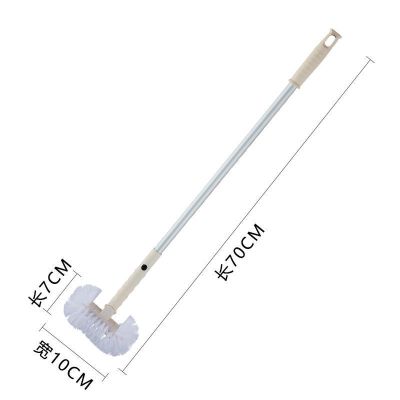 鱼缸刷清洗神器加长柄可伸缩无死角刷子除藻刷清理内壁鱼缸刷工具 鱼缸刷单节(不可伸缩)
