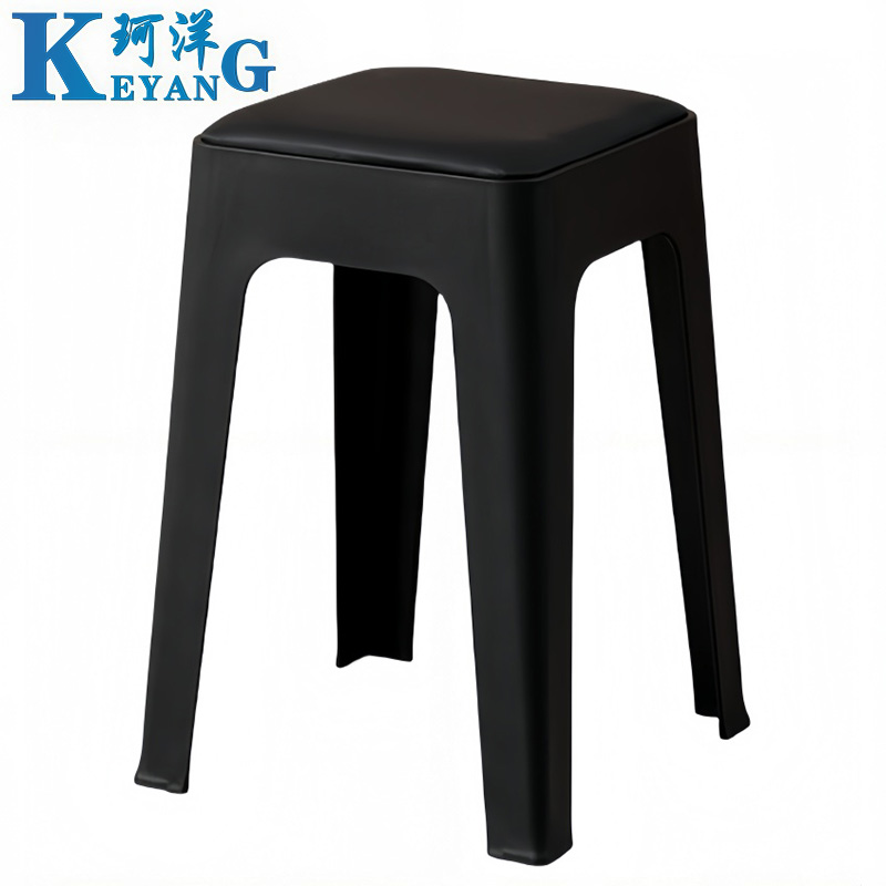珂洋 塑料凳 软包(黑色) 个高清大图