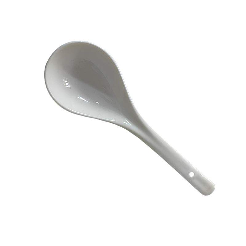 炯毅 陶瓷大勺子家用汤勺盛汤装汤勺汤 大汤勺 23cm 把高清大图