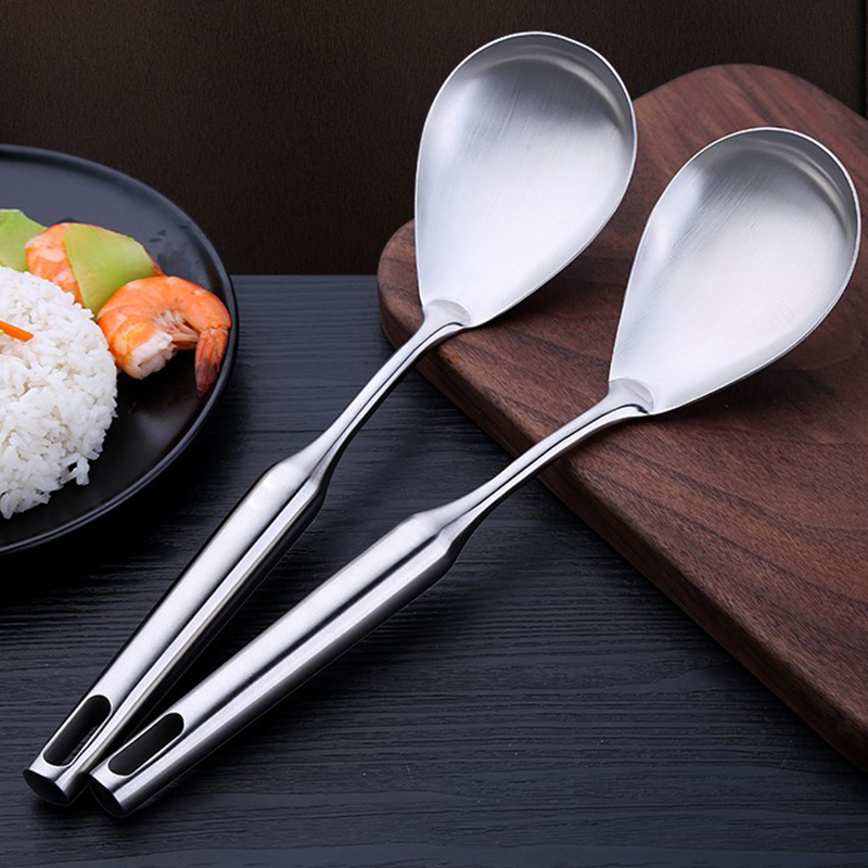 安立洁康 不锈钢饭勺300*75mm(个)高清大图