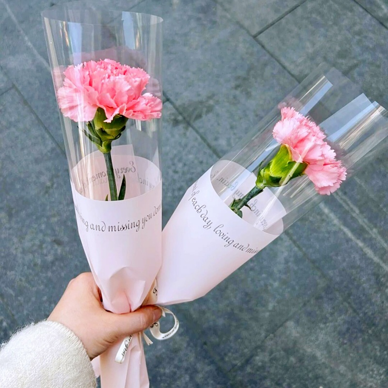小窝厘 三八女神节伴手礼团购单支小花束-单支粉康乃馨(起订量:200支)高清大图
