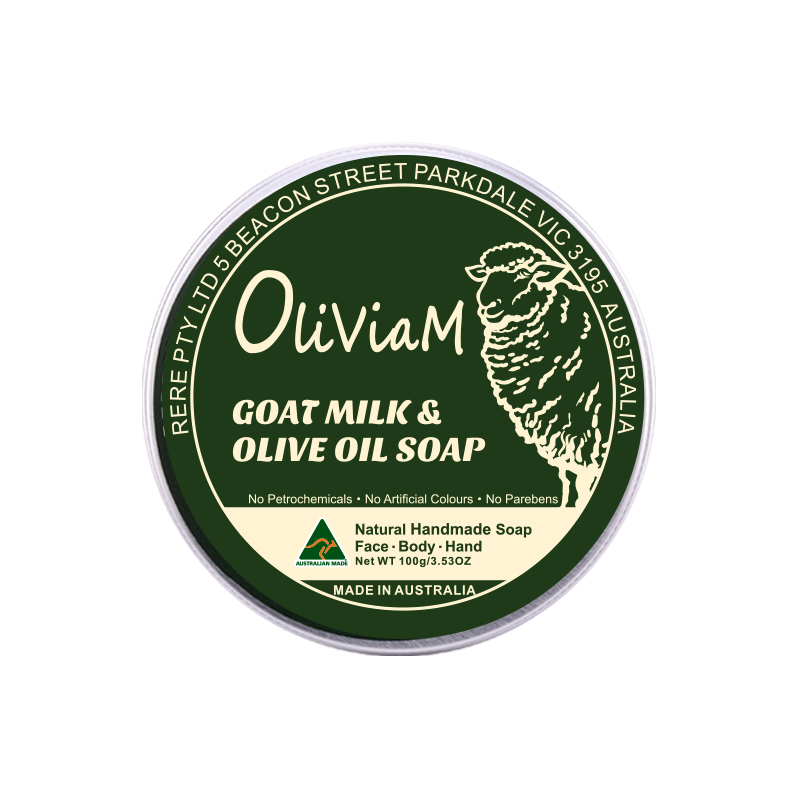 Oliviam澳莉维亚 羊奶橄榄油手工皂