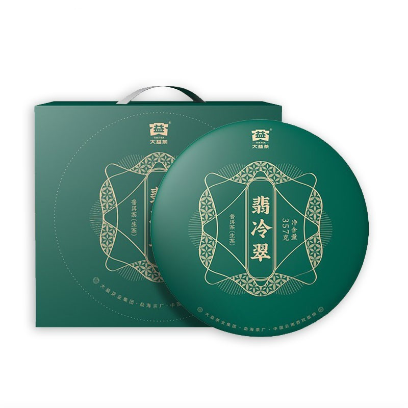 大益翡冷翠生茶357g*7饼提装
