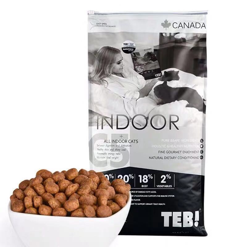 TEB!汤恩贝BC5猫粮室内成猫粮六种肉常态配方增肥无谷粮猫干粮猫主粮22磅/10K高清大图