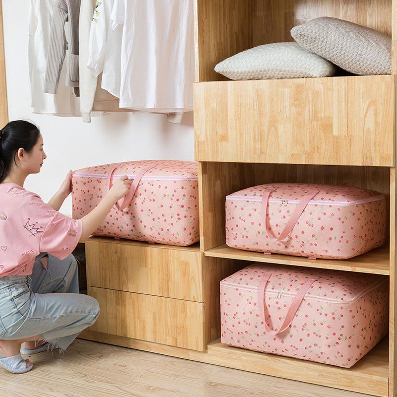 装衣服棉被子子牛津布衣物收纳袋搬家整理打包行李防潮手提的袋子图片