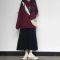 色半身裙女春夏外穿长裙2021新款高腰显瘦a字裙中长款黑色裙子