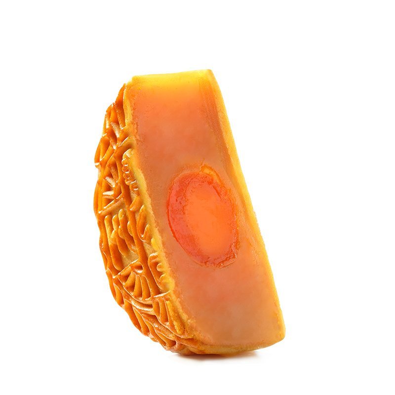 广州酒家 蛋黄纯白莲蓉月饼礼盒750g