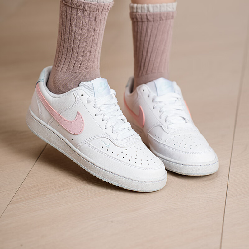 耐克（NIKE）女鞋新款运动鞋COURT潮流时尚低帮板鞋舒适耐磨休闲鞋IQ9800-161 ZP高清大图