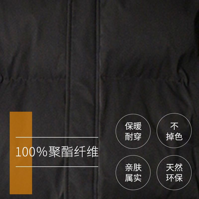 DEBRAND棉衣女冬季新款韩版情侣外套洋气百搭纯色连帽面包服棉衣