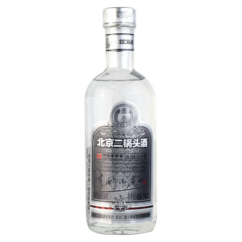 永丰二锅头享酌品鉴酒银标42度500ml*6瓶整箱装 清香型白酒