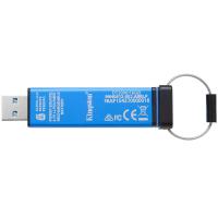 [免邮]金士顿(Kingston)DT2000 16GB USB3.1 读速120MB/s 蓝色 加密U盘