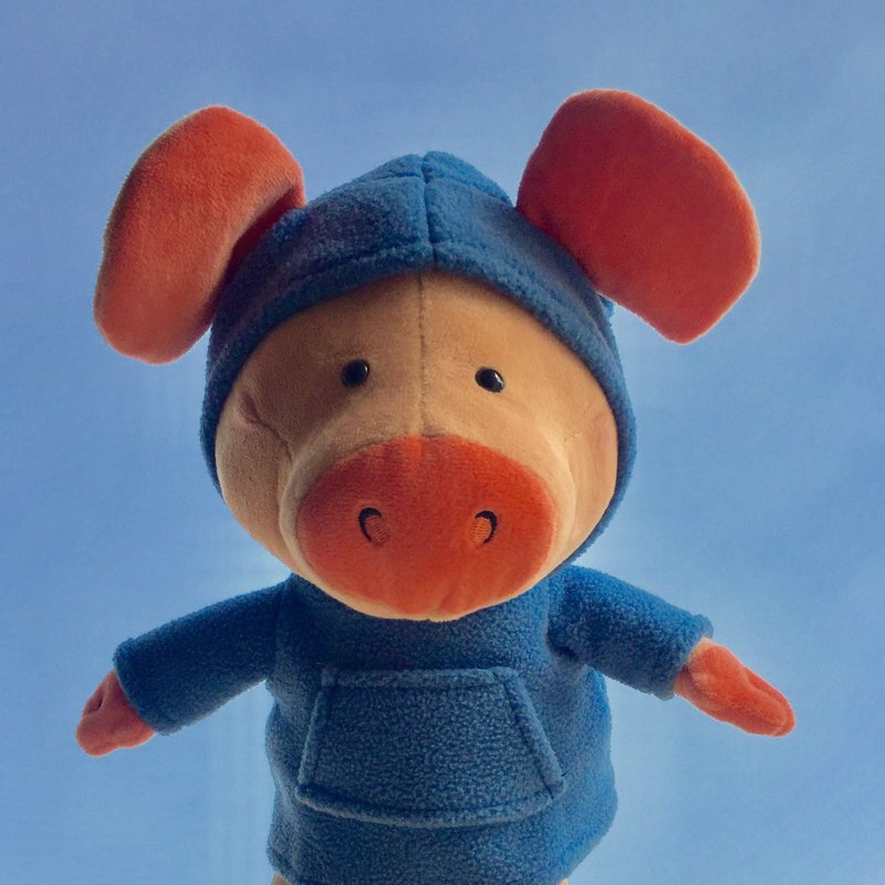 元气小猴 wibbly小猪威比猪毛绒玩具萌毛绒玩偶