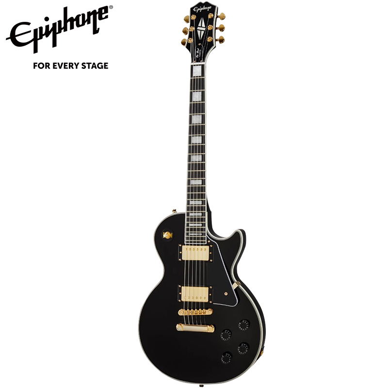 epiphone易普锋电吉它初学者入门男女生专用Les Paul Custom 黑卡