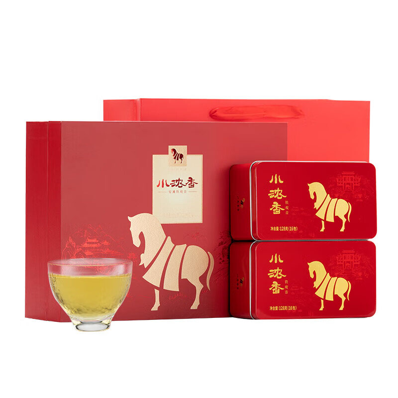 八马茶业(BAMA TEA) 安溪铁观音·小浓香2号256克-AA2197