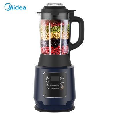 美的(Midea)破壁机新款家用破壁料理机小型加热全自动多功能豆浆机榨汁机搅拌机绞肉馅机豆浆机智能辅食机PB227