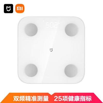 小米体脂秤S400-白色