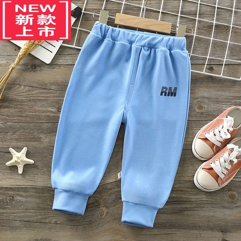 可莉允儿童德绒裤子加厚秋款季婴儿秋冬衣服男女宝宝秋裤保暖内衣保暖裤图片