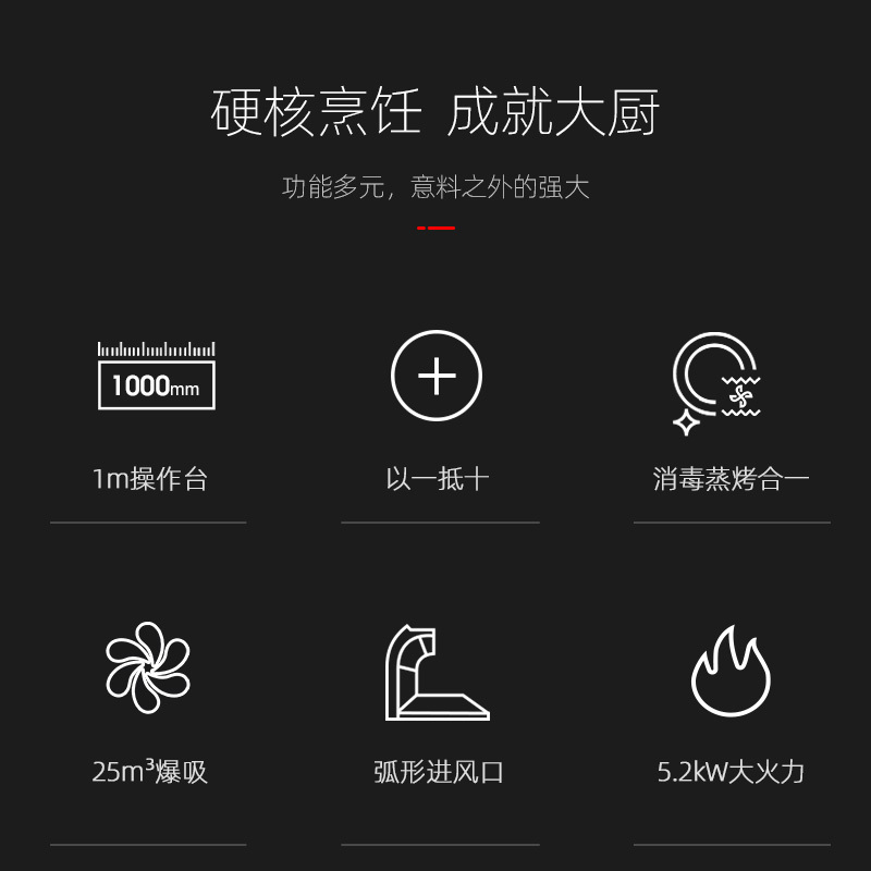 优盟JJZY-UJ230-中配集成灶一体灶家用抽油烟机燃气灶消毒柜套装自动清洗烟灶互联高配-液化气