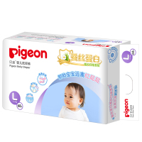 贝亲(Pigeon)婴儿纸尿裤尿不湿 大号L68片 (9-14kg)蚕丝蛋白系列