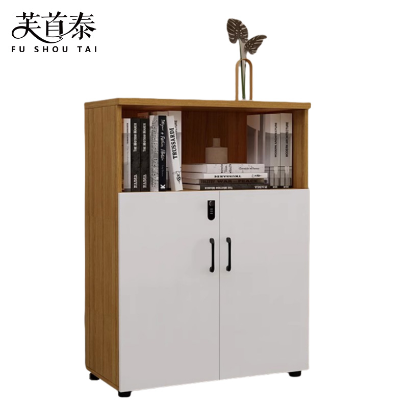 芙首泰矮柜文件柜二门柜80*40*109cm台高清大图