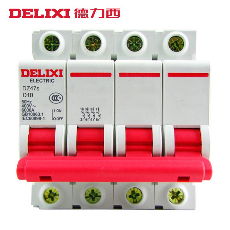 德力西电气（DELIXI ELECTRIC）63A 380V 4P空开