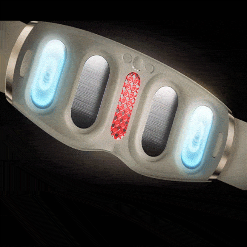 SKG腰部按摩器G5腰椎按摩仪暖宫姨妈神器护腰带腰肌劳损腰背热敷按摩仪高清大图