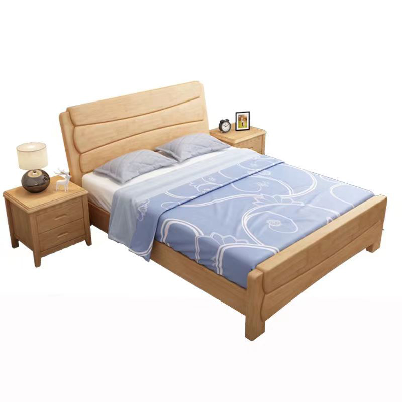 博林创 实木床 306#1.8米床 张高清大图