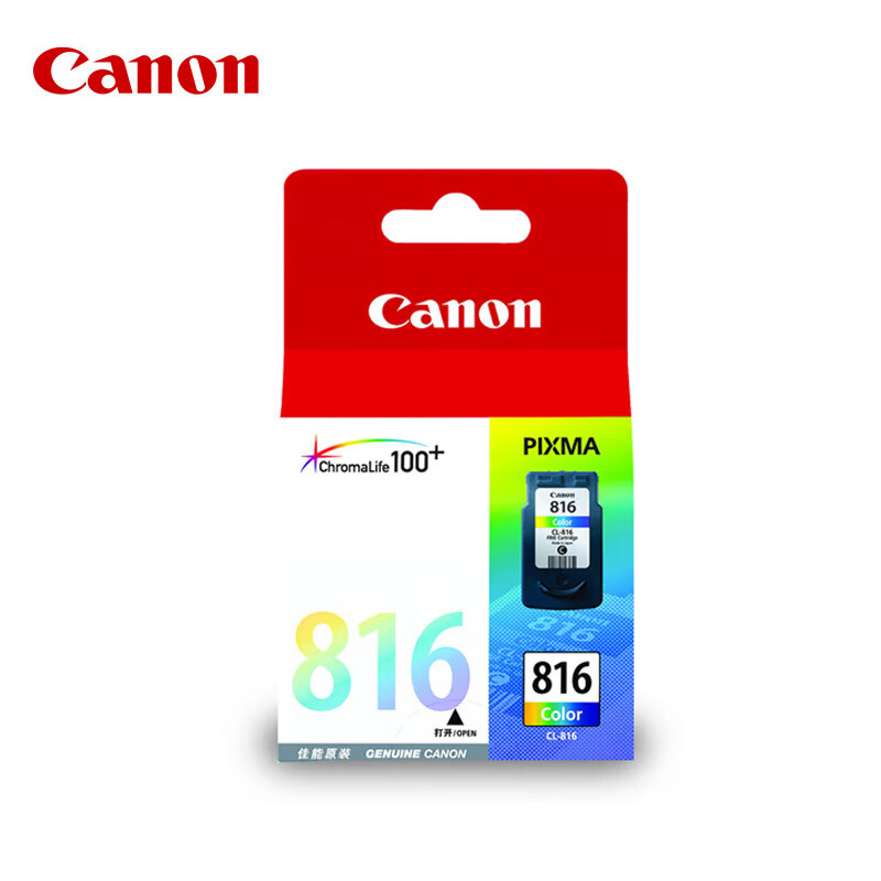 佳能(Canon)CL-816 彩色墨盒(适用iP2780/MP236/MP288) 单位:支
