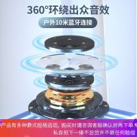 蓝牙音箱低音炮大音量手机无线音响3d环绕车载家用户外电脑高音质重低音小钢炮带彩灯闪光迷你智能tws个性型
