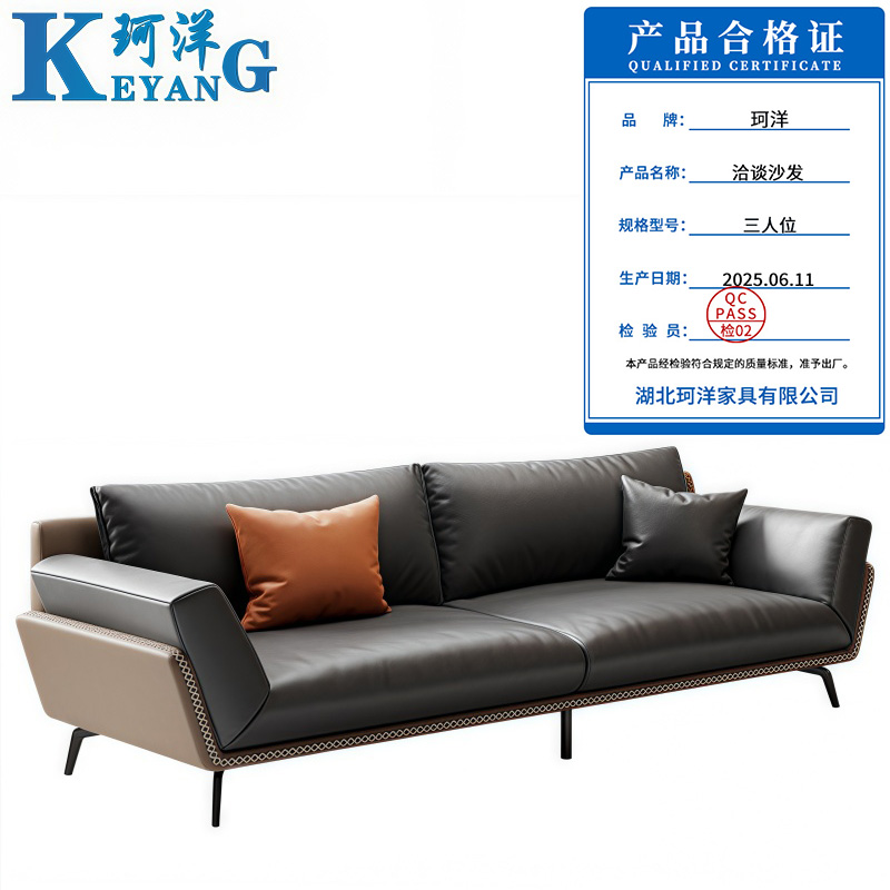 珂洋 洽谈沙发 三人位 张高清大图