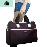 旅游包手提旅行包大容量防水可折叠行李包男旅行袋出差女士NEWLAKE 深紫色现货现发中