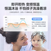 德国Lionex捷狮原装进口即热式电热水器家用小型速热恒温快速洗澡智能恒温数码显示7.5KW加灭菌紫铜加热芯B7L双核