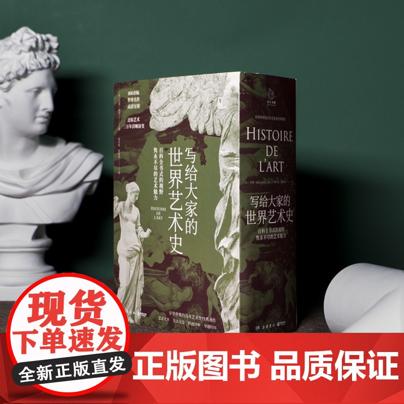 [央视网]写给大家的世界艺术史 法艾黎 福尔 艺术版通史 现代艺术入门艺术史 外国艺术史书籍社科历 岳麓书社 SD高清大图
