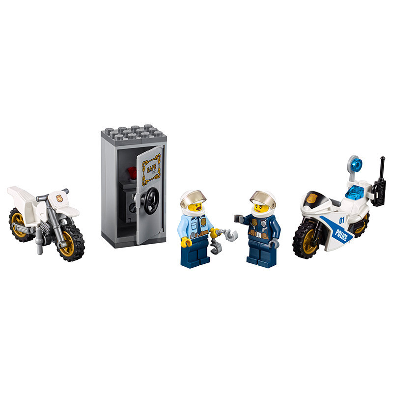 LEGO 乐高 City城市系列 追踪重型拖车60137 玩具 100-200块 5-12岁塑料