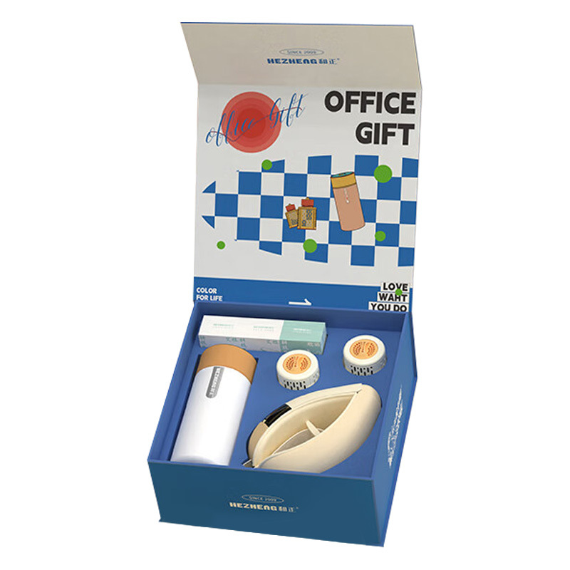 和正按摩礼盒眼部按摩器保温杯艾灸罐礼盒装HZ-OFFICE-2