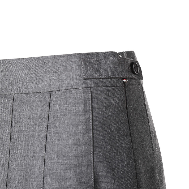 thom browne 汤姆·布朗 女士羊毛百褶短裙 fgc402v 00626