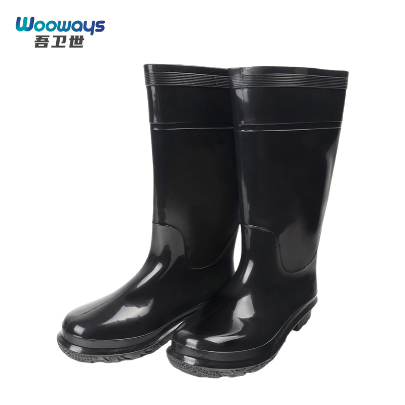 吾卫世 雨鞋 高筒款 双高清大图