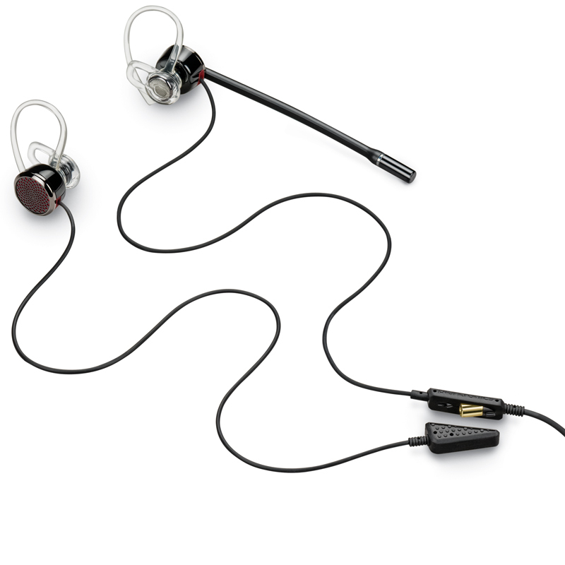 缤特力(Plantronics)C435 入耳式商务耳麦耳机/视频会议