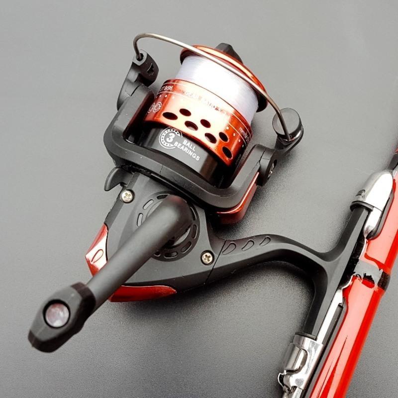 200型渔线轮特价海竿路亚竿轮筏竿滑轮手摇轮线轮纺车式渔轮渔具