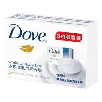 多芬柔肤乳霜香块100g 3+1装
