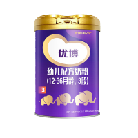 圣元优博有机奶源罐装奶粉(12-36个月)3段幼儿配方奶粉908g*2罐