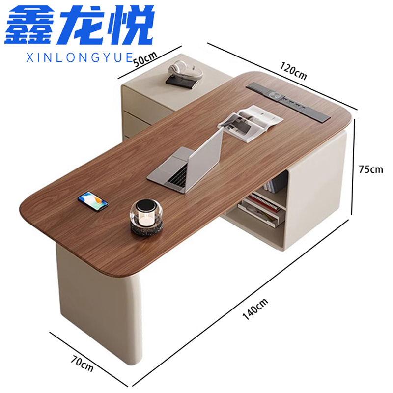鑫龙悦经理桌1.4米张高清大图