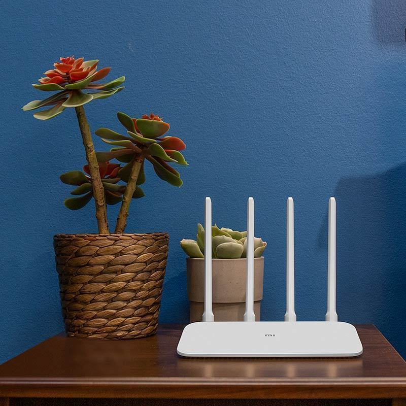 小米路由器4A千兆版(白色)无线家用穿墙WiFi双频全千兆5g光纤级游戏路由器