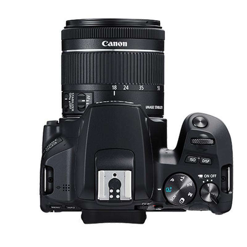 佳能(Canon)迷你单反EOS 200D II(18-55)黑色数码相机 单镜头套装 有效像素约2410万 Vlog高清大图