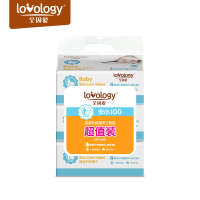 全因爱lovology宝宝护肤湿巾三联包(80p*3包)